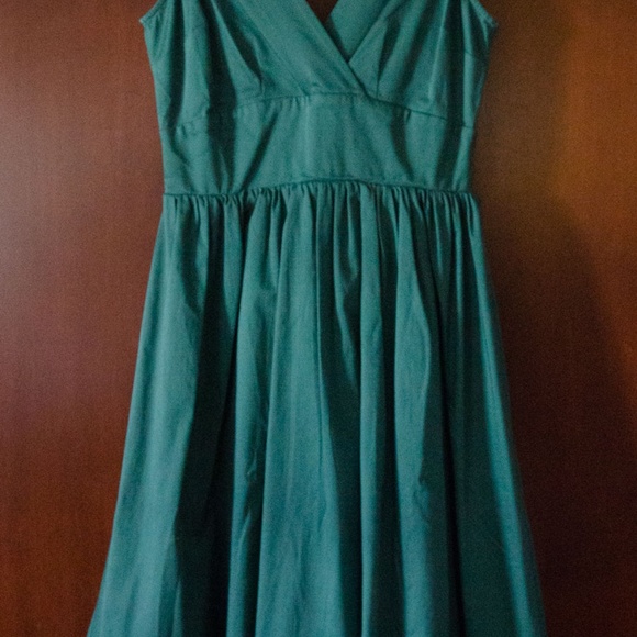 Fervour jade green dress XS/S NWOT - Picture 4 of 7